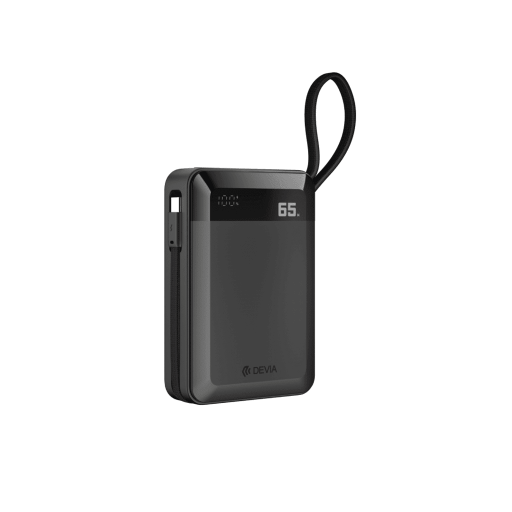 Devia Ultra4  PD 65W Power Bank With Built-in Cable & Digital Display (20000mAh) 2