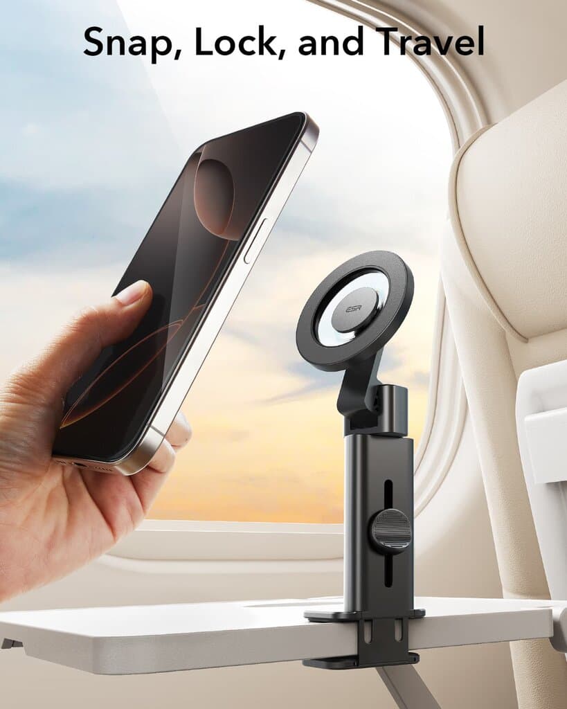 ESR 2K613 Skygrip Airplane Phone Holder - Black 2