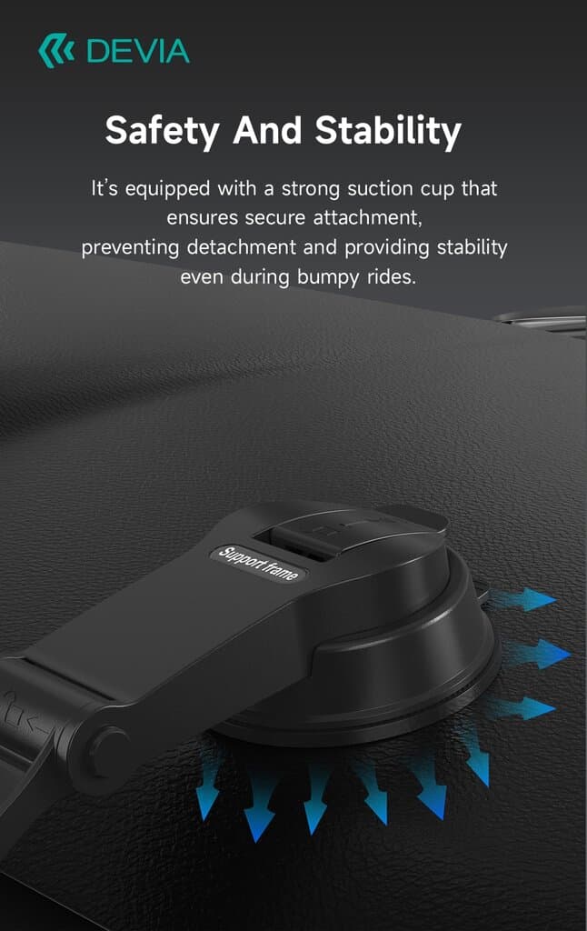 DEVIA Smart Series Magnetic Wireless Vehicle Bracket 8