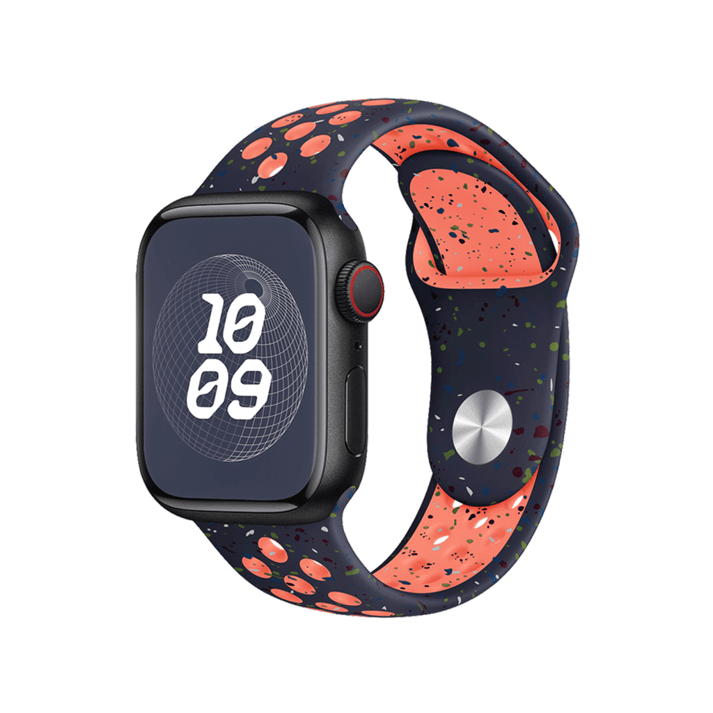 DEVIA iWatch  42|44|45|49mm Deluxe Series Sport2 Watch Band V2 - blue flame - 102010482063 1