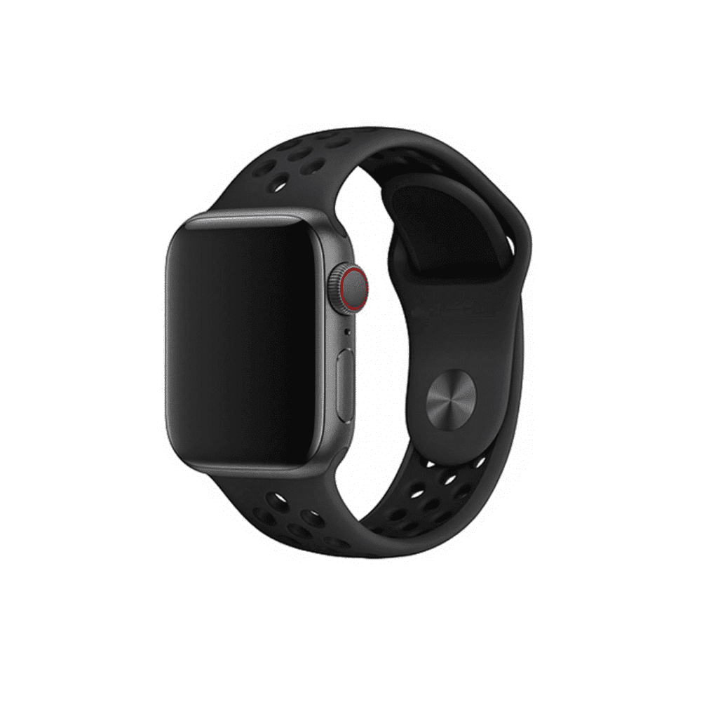 DEVIA iWatch 42|44|45|49mm Deluxe Series Sport2 Watch Band - black 1