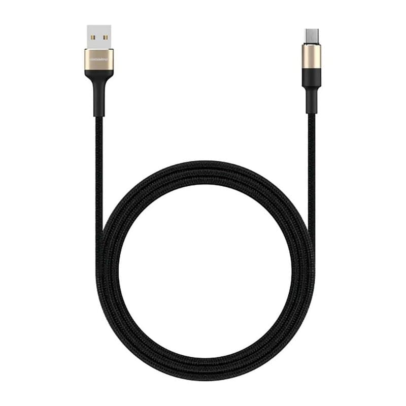 Rockrose Acacia USB-A to USB-C Cable 1M (Black)