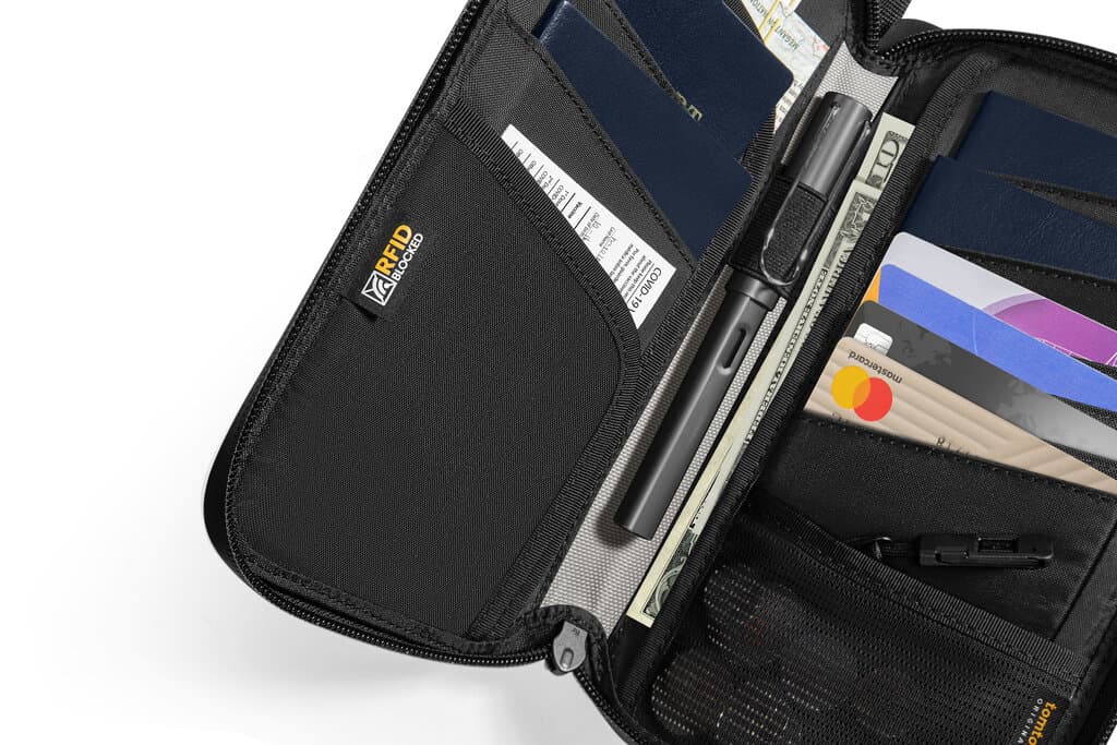 tomtoc Navigator-T03 Passport Bag 4 Passports 7