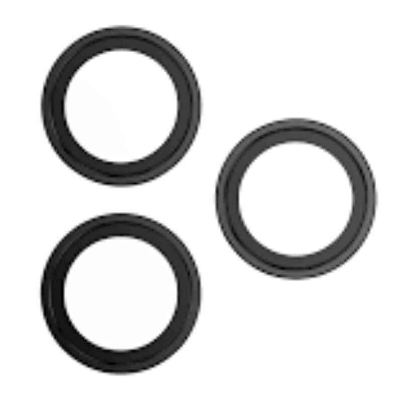 Momax GlassPro+ Full Coverage Tempered Glass Lens Protector iPhone 17 Pro/Pro Max (Black)