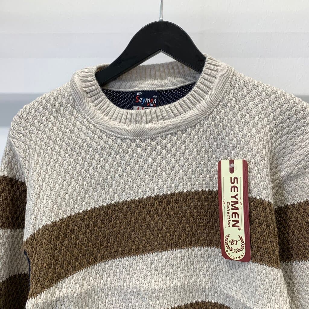 Seymen Boys Wool Sweater - Beige (4 Years) 3