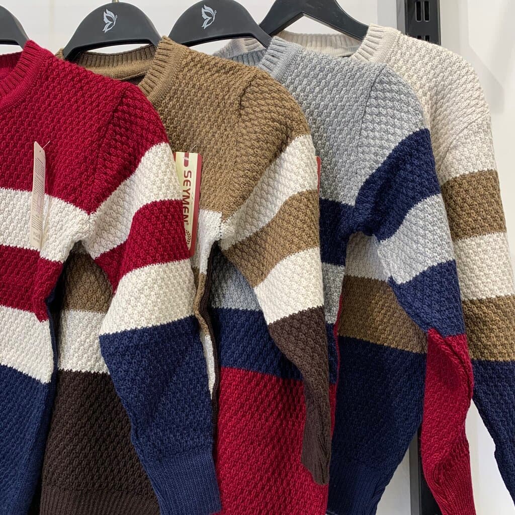 Seymen Boys Wool Sweater - Dark Red (4 Years) 3