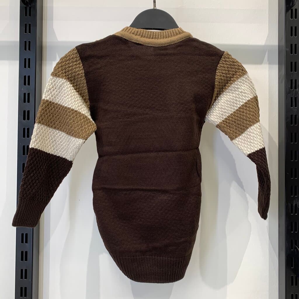 Seymen Boys Wool Sweater - Brown (4 Years) 4