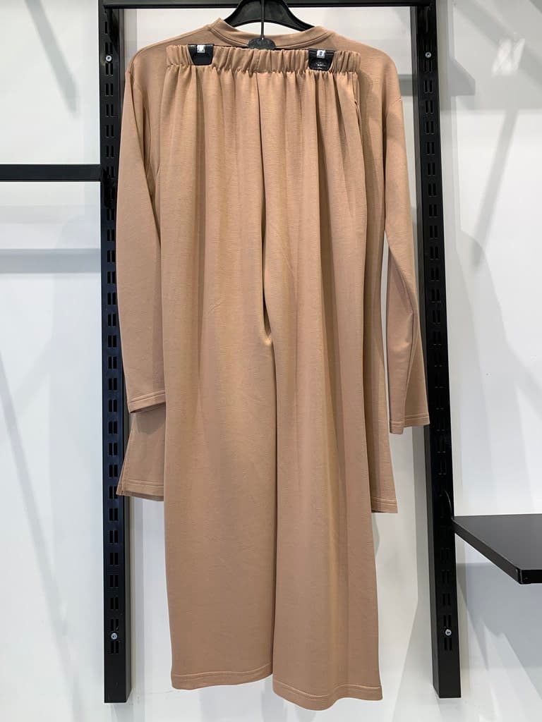 Mirfa Women's Cotton 2 Piece Set - Light Brown (M) 4