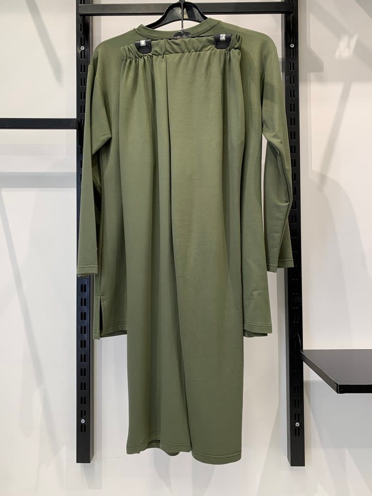 Mirfa Women's Cotton 2 Piece Set - Dark Green (M) 4