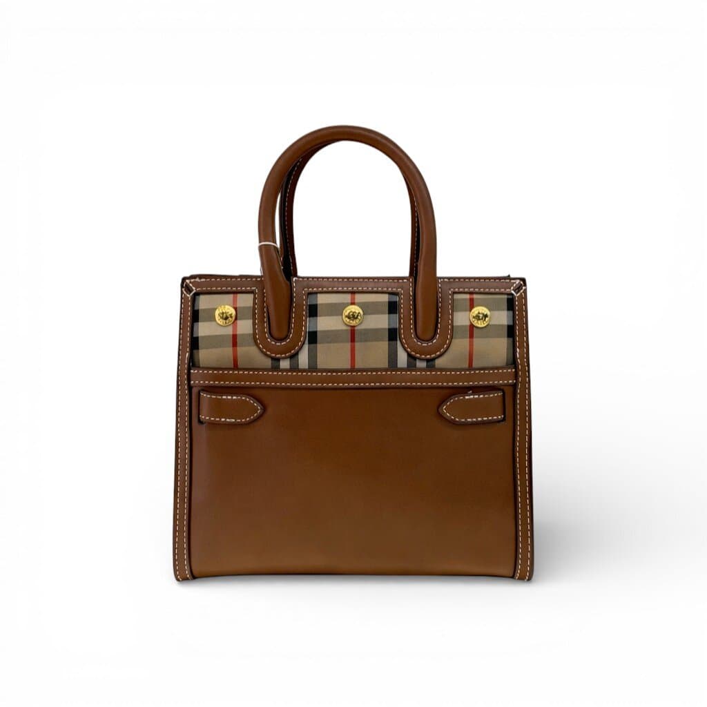 Burberry Women's Handbag - Master Quality - Brown