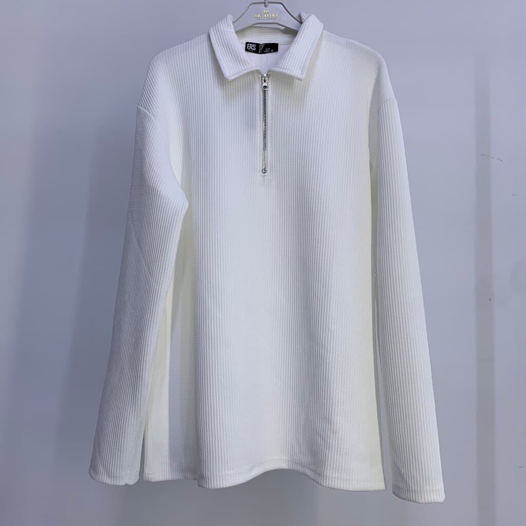 ERS Men's Cotton Sweater - White (S)