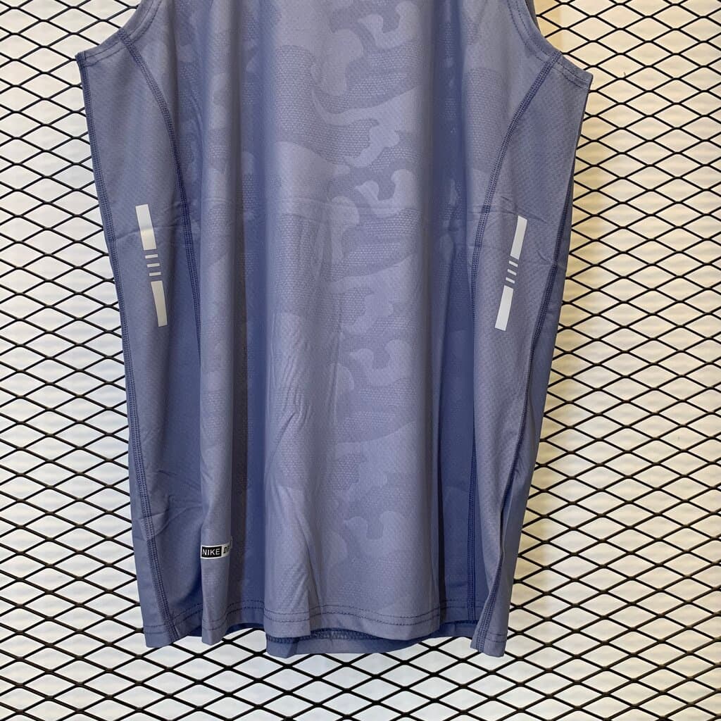Nike Sleeveless Men's Workout Top - Gray (M) 4