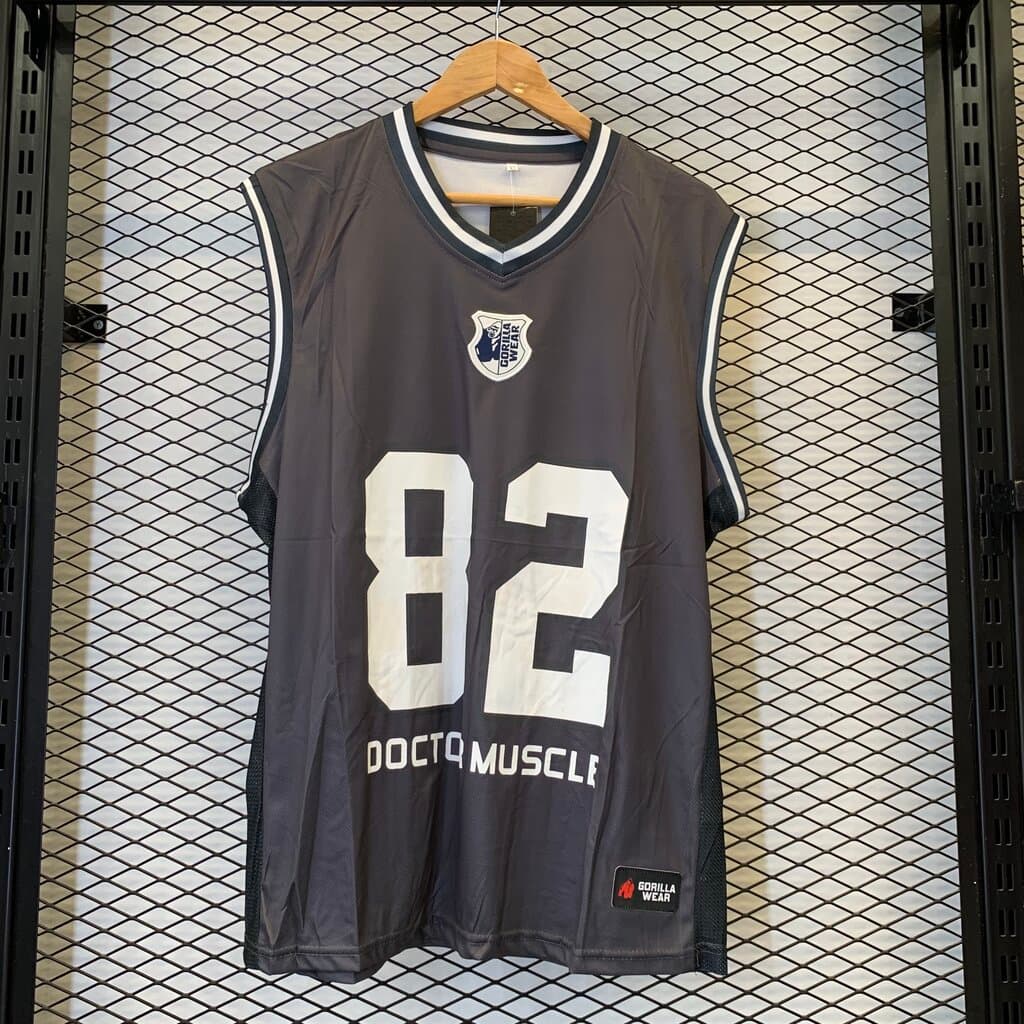 Gorilla Wear Men's Sleeveless Workout Top - Gray (XL)