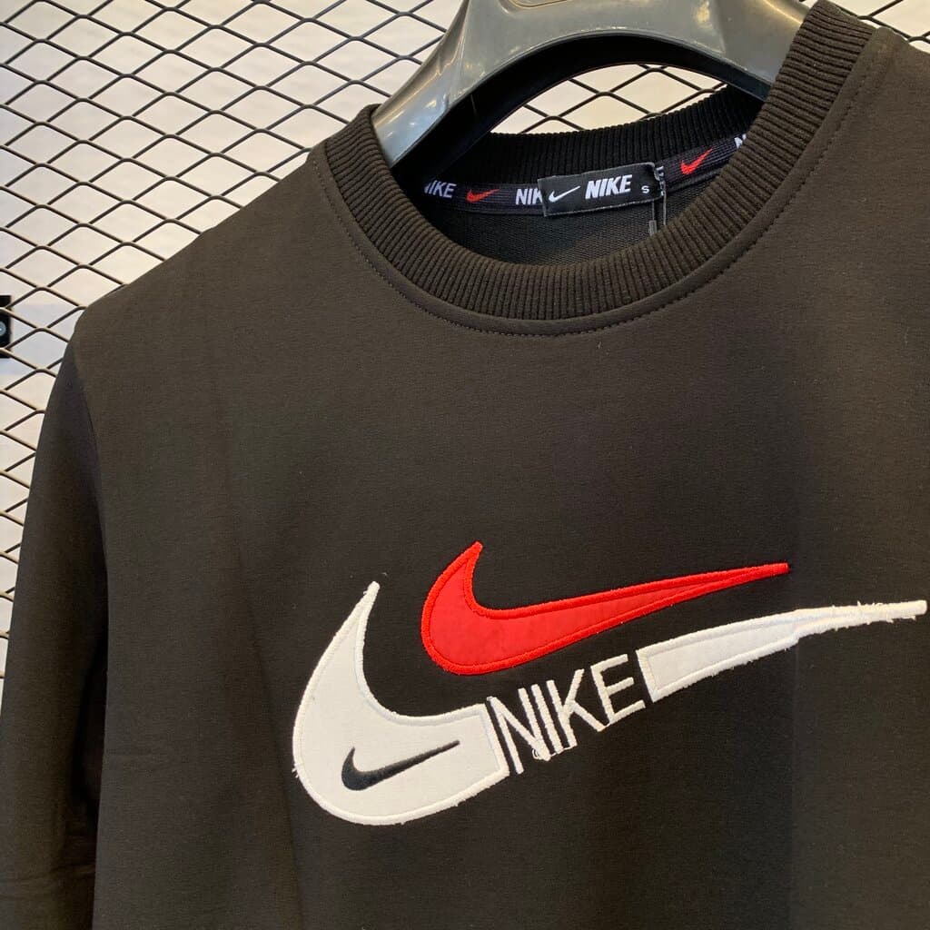 Nike Cotton Men's Blouse - Black (S) 5