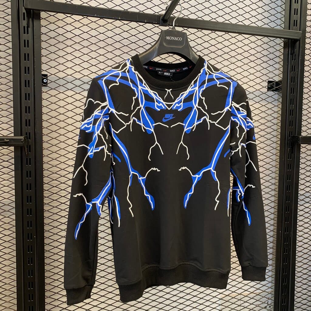 Nike Cotton Men's Blouse - Black (S) 3