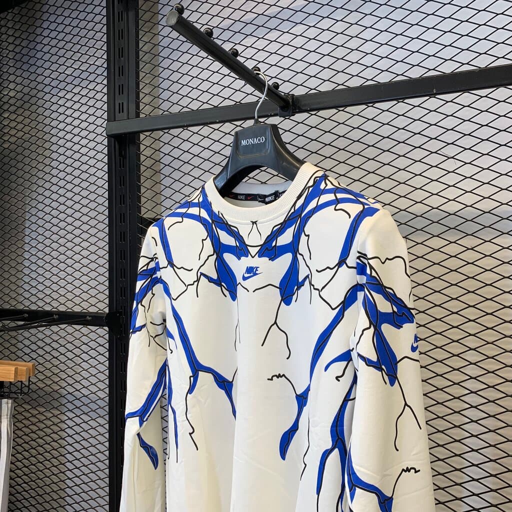 Nike Cotton Men's Blouse - White (S) 3