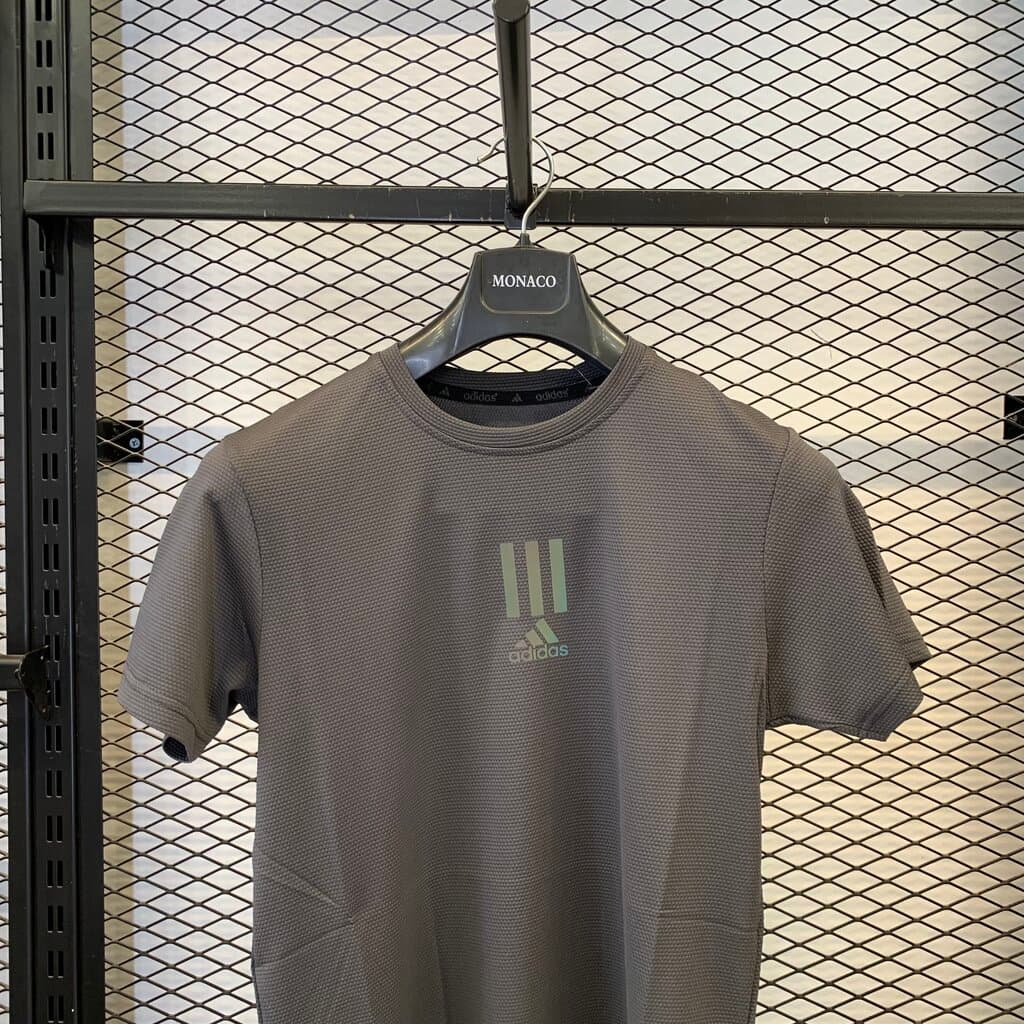 Adidas Men's Activewear Top - Gray (M) 2