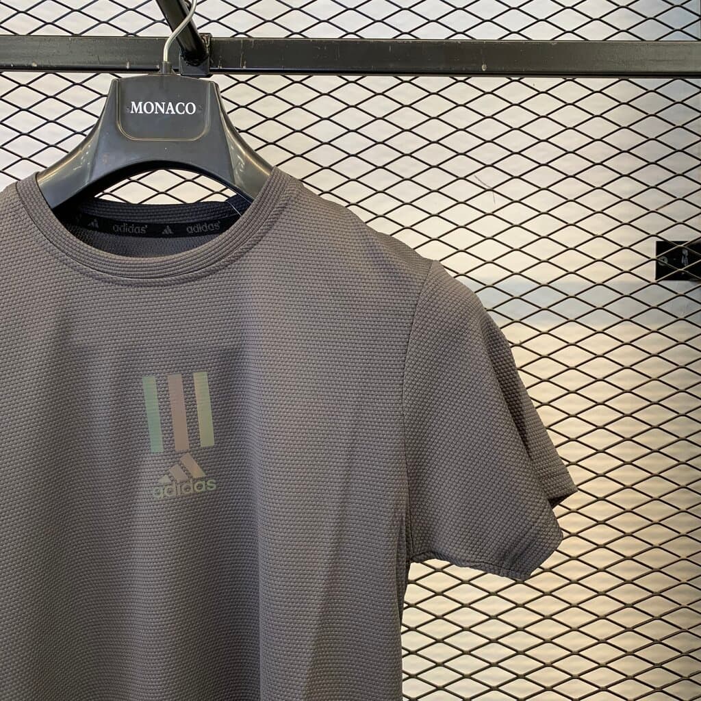 Adidas Men's Activewear Top - Gray (M) 4