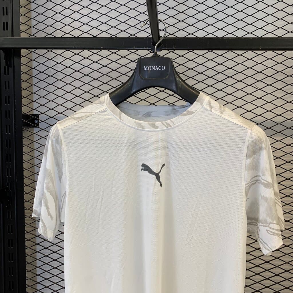 Puma Men's Activewear Top - White (M) 3