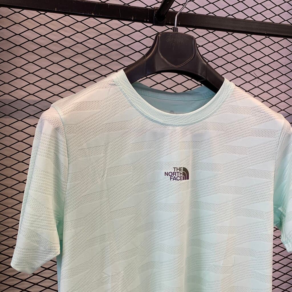 The North Face Men's Activewear Top - Teal Blue (M) 4