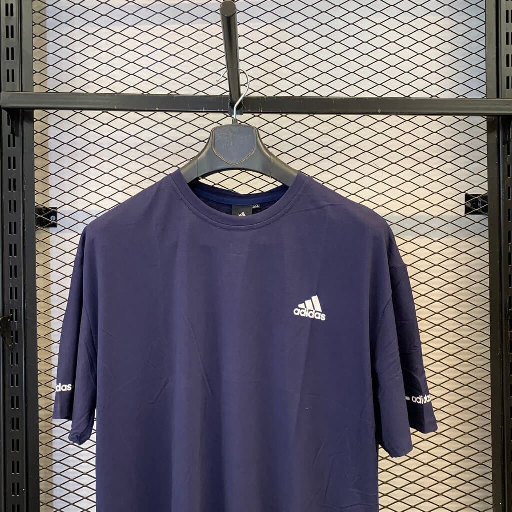 Adidas Men's Activewear Top - Navy Blue (6XL) 2