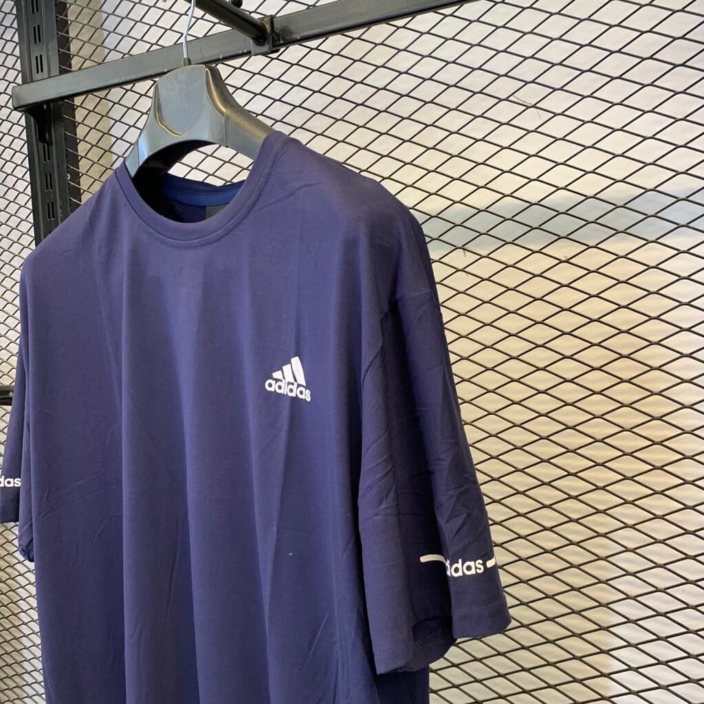 Adidas Men's Activewear Top - Navy Blue (6XL) 4