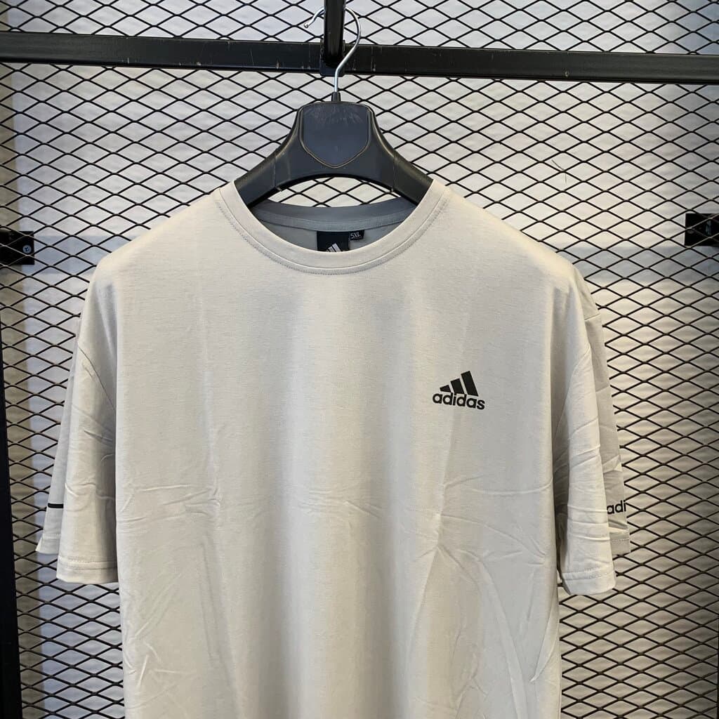 Adidas Men's Activewear Top - Light Gray (3XL) 3