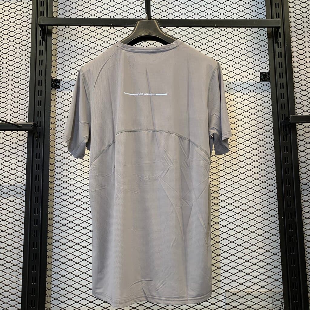 Under Armour Men's Activewear Top - Light Gray (2XL) 5