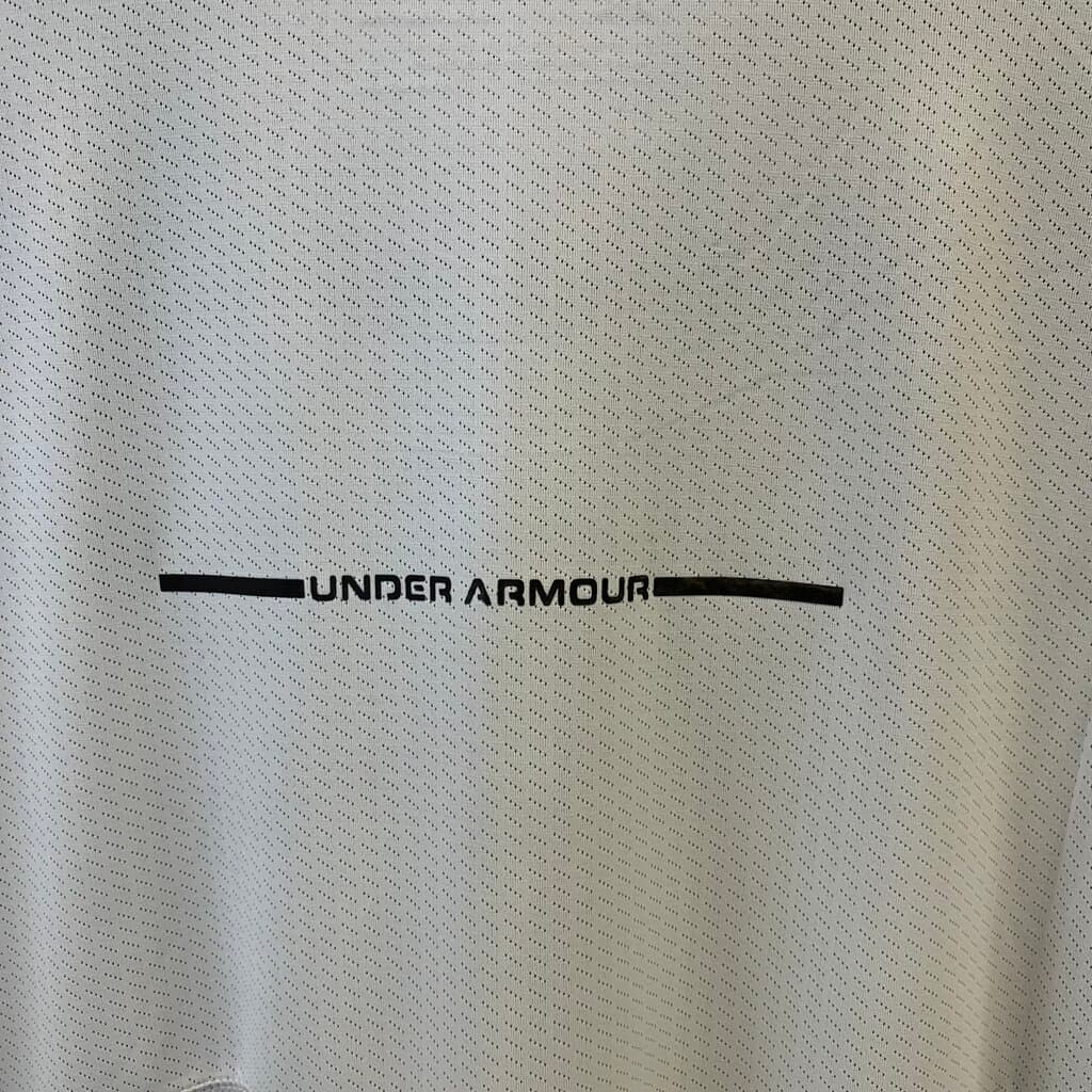 Under Armour Men's Activewear Top - Off White (2XL) 7