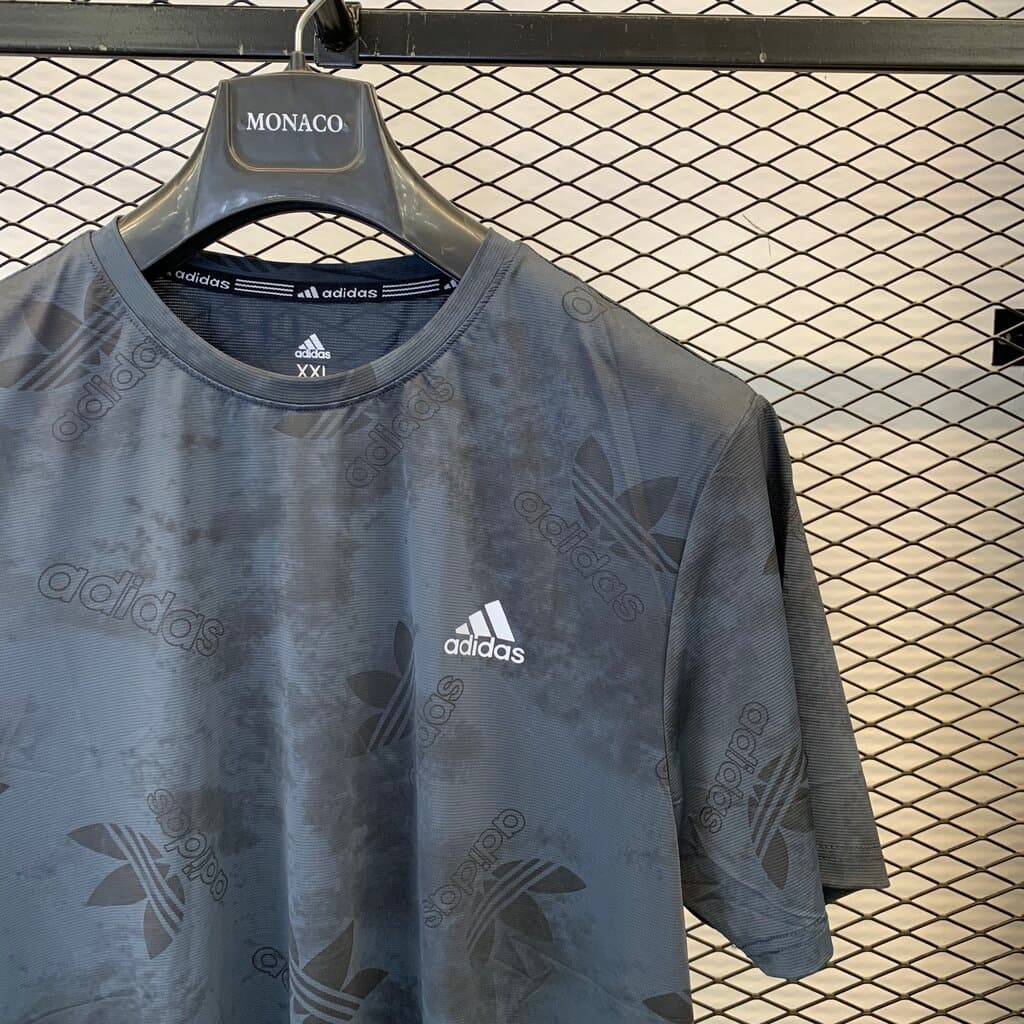 Adidas Men's Activewear Top - Gray (M) 3