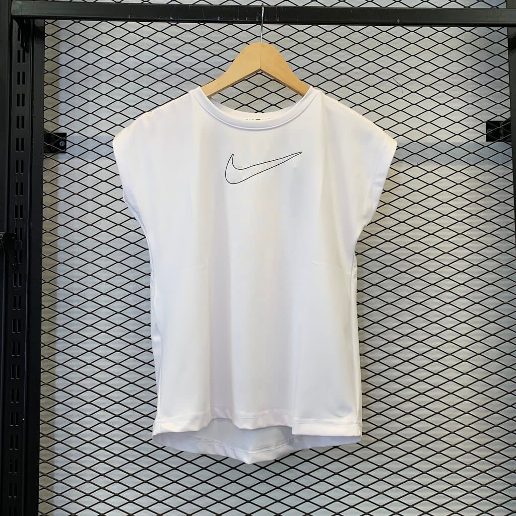 Nike Women's Activewear T - Shirt - White (S)
