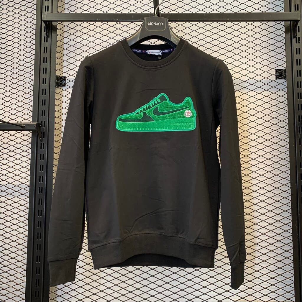 Nike Moncler Men's Cotton Blouse - Black (M)