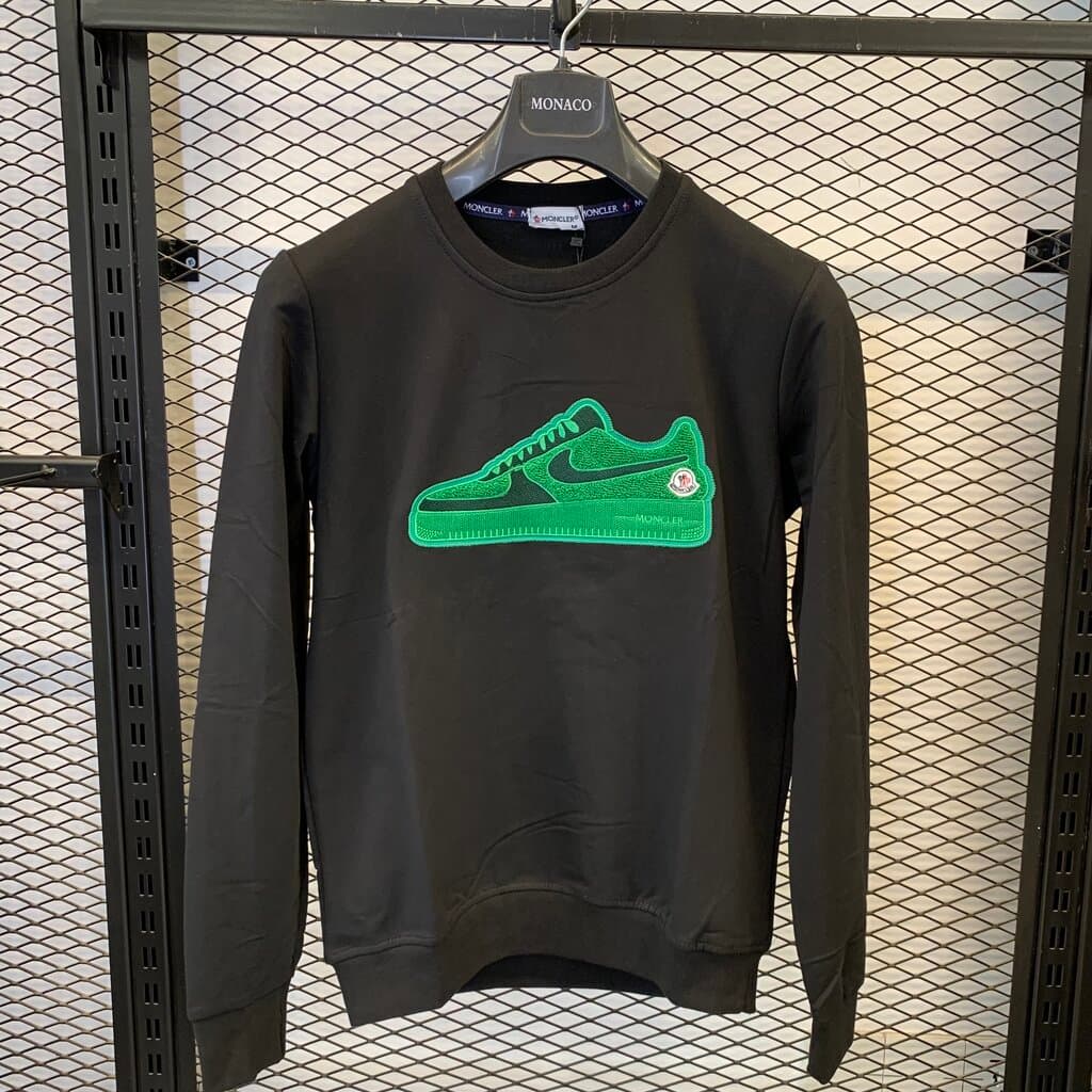Nike Moncler Men's Cotton Blouse - Black (M) 2