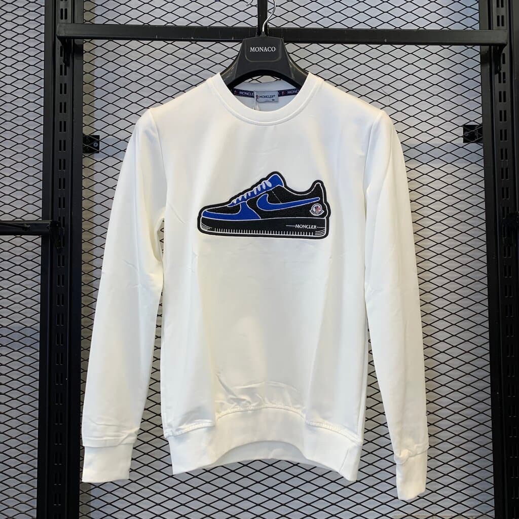 Nike Moncler Men's Cotton Blouse - White (M)