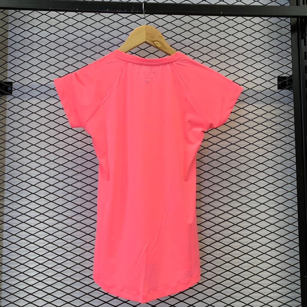 Nike Women's Activewear T - Shirt - Neon Pink (S) 5