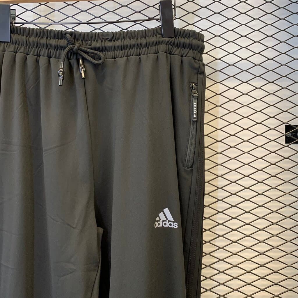 Adidas Men's Cotton Tracksuit Bottoms - Black (5XL) 3