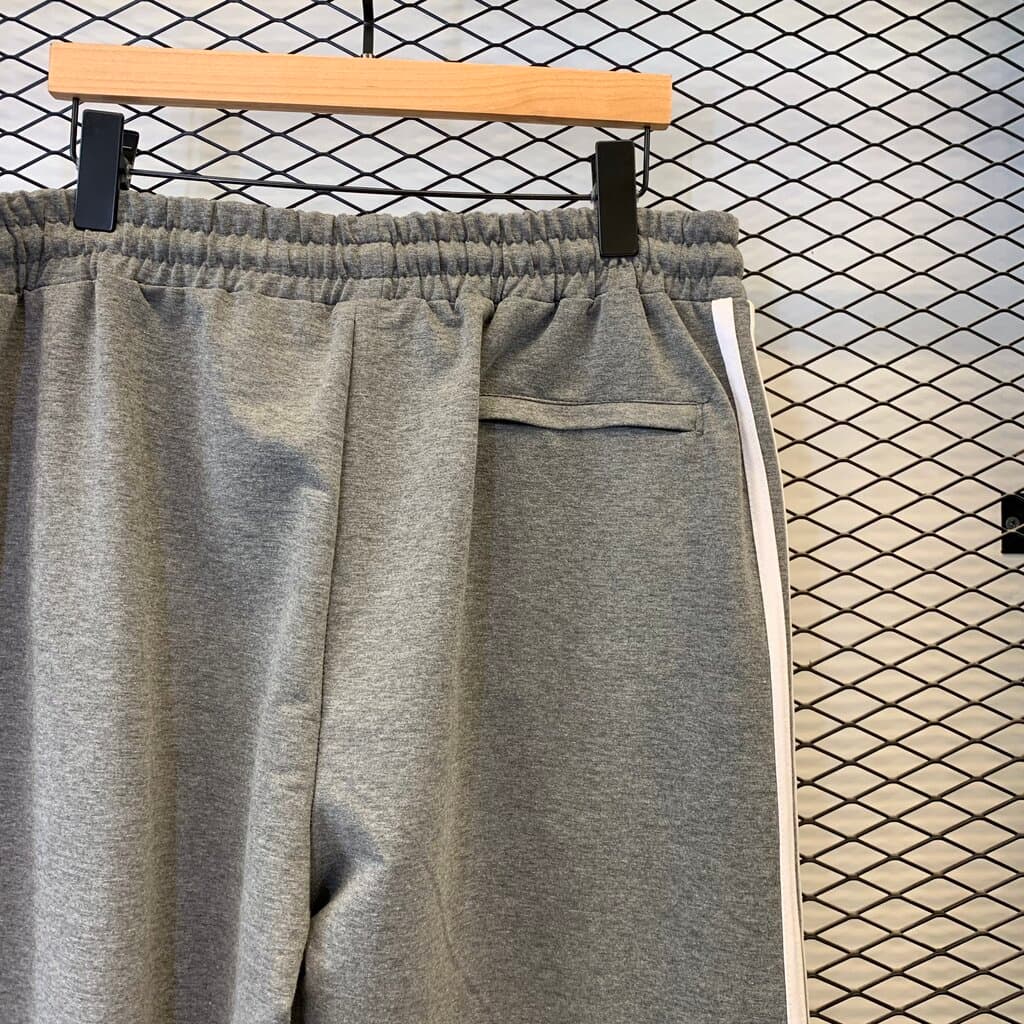 AdidasMen's Cotton Tracksuit Bottoms - Gray (4XL) 4