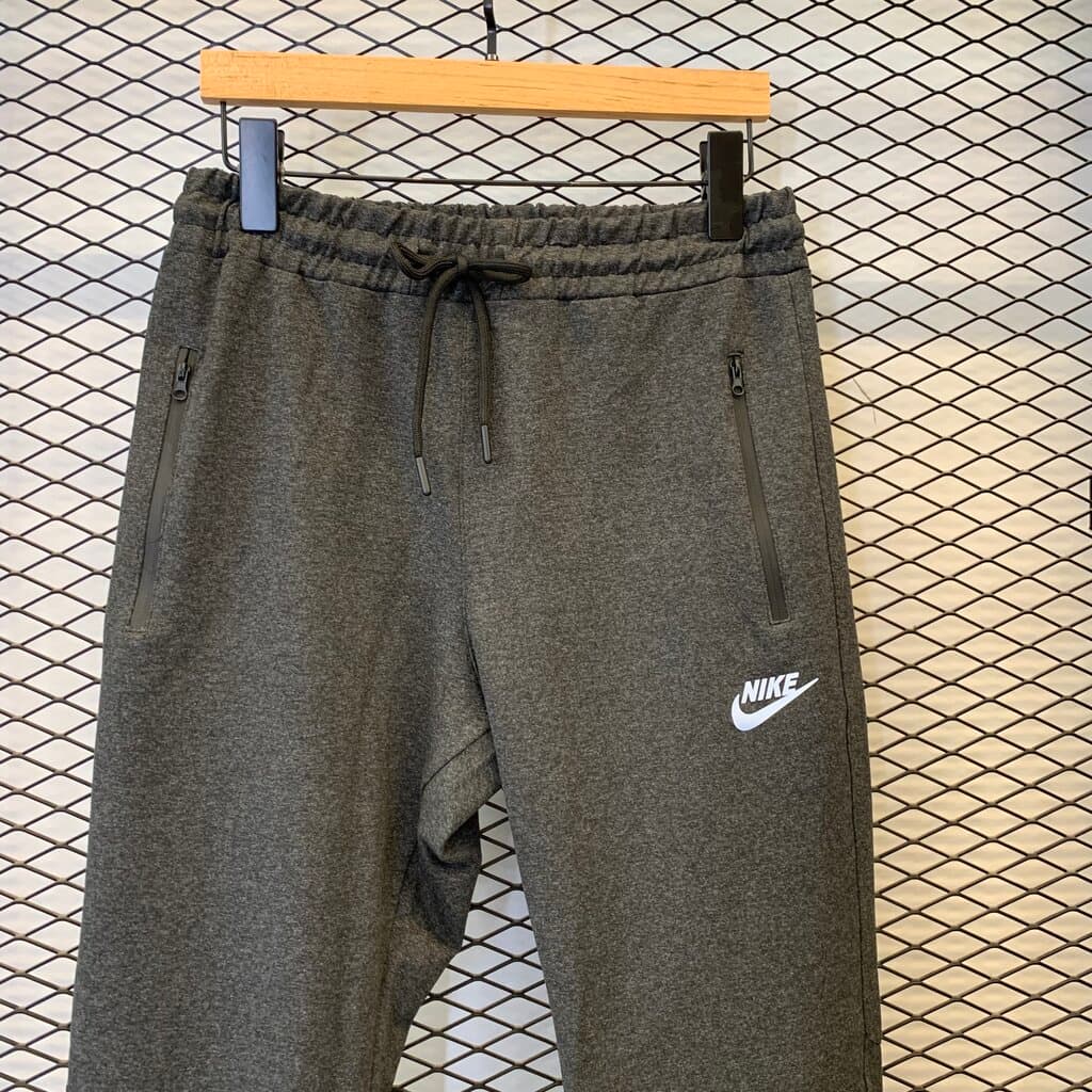 Nike Men's Cotton Tracksuit Bottoms - Gray (S) 2