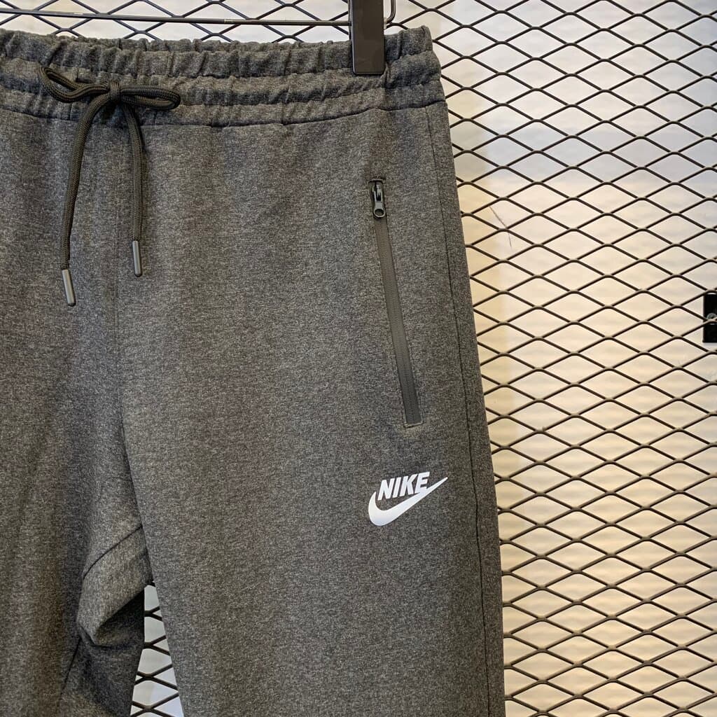 Nike Men's Cotton Tracksuit Bottoms - Gray (S) 3