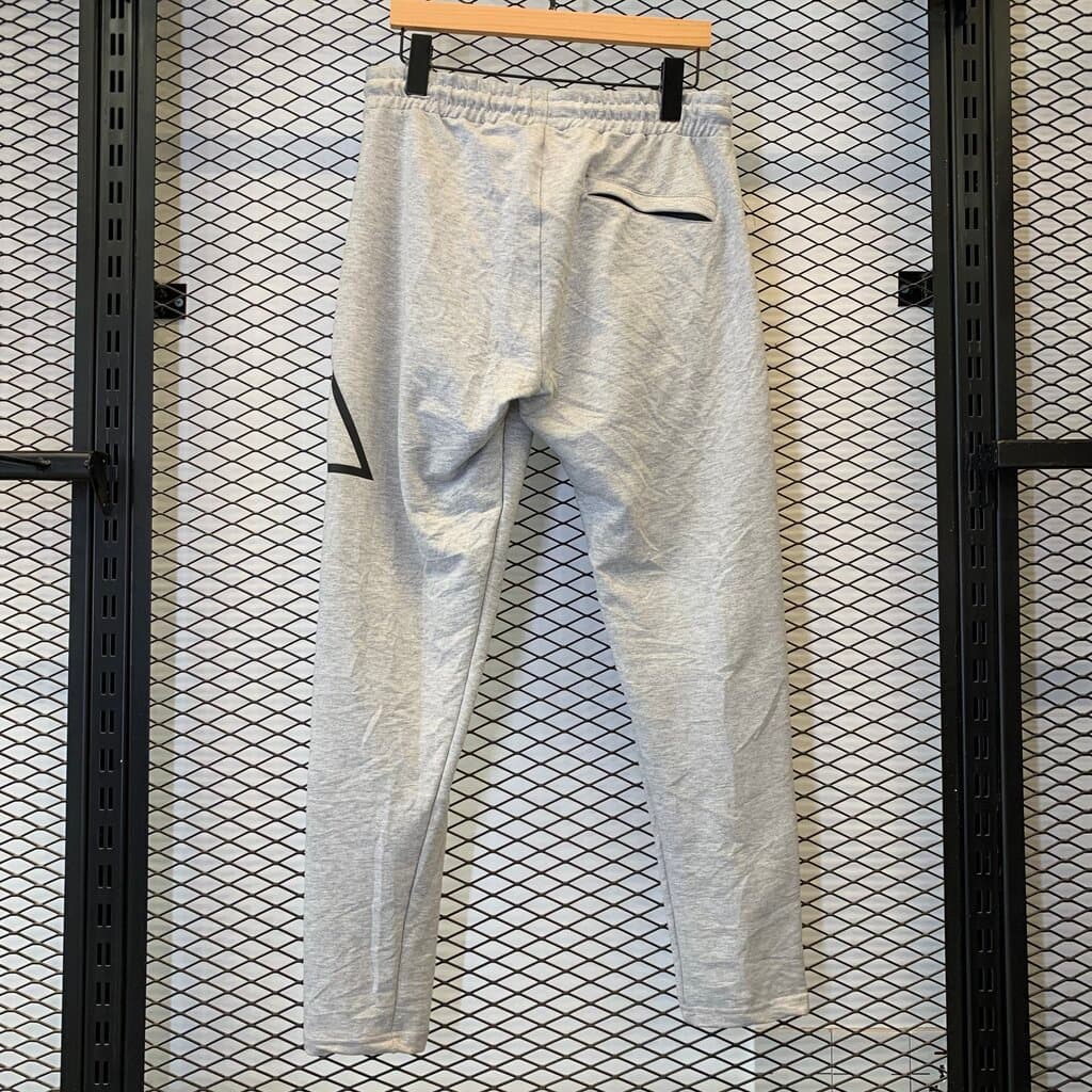 Adidas Men's Cotton Tracksuit Bottoms - Light Gray (S) 5