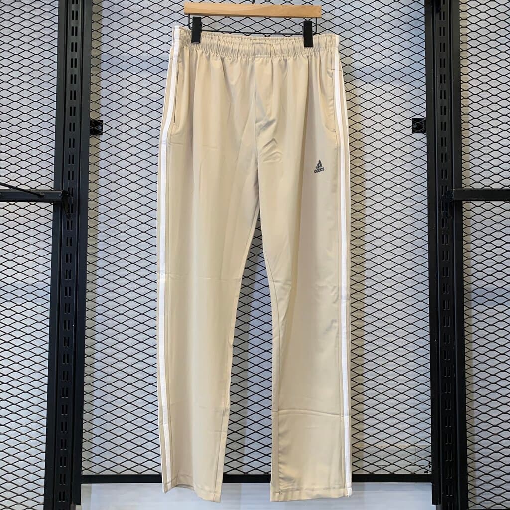 Adidas Men's Tracksuit Bottoms - Beige (XL)