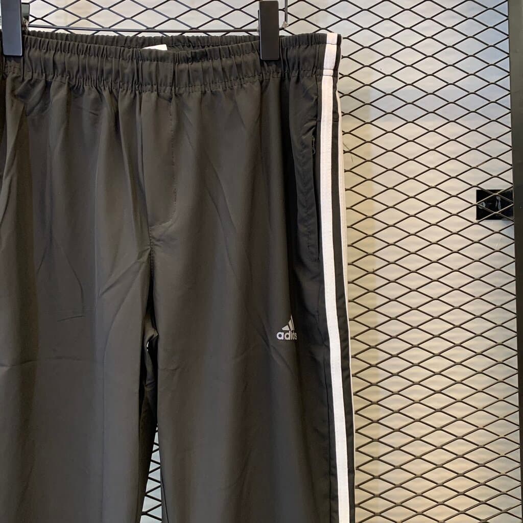 Adidas Men's Tracksuit Bottoms - Black/ White (L) 3