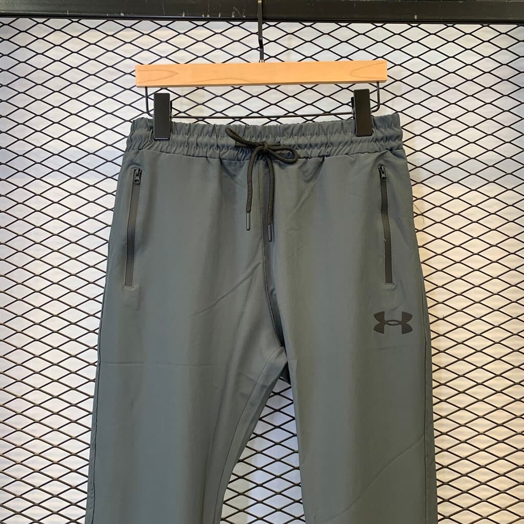 Under Armour Men's Tracksuit Bottoms - Gray (S) 2