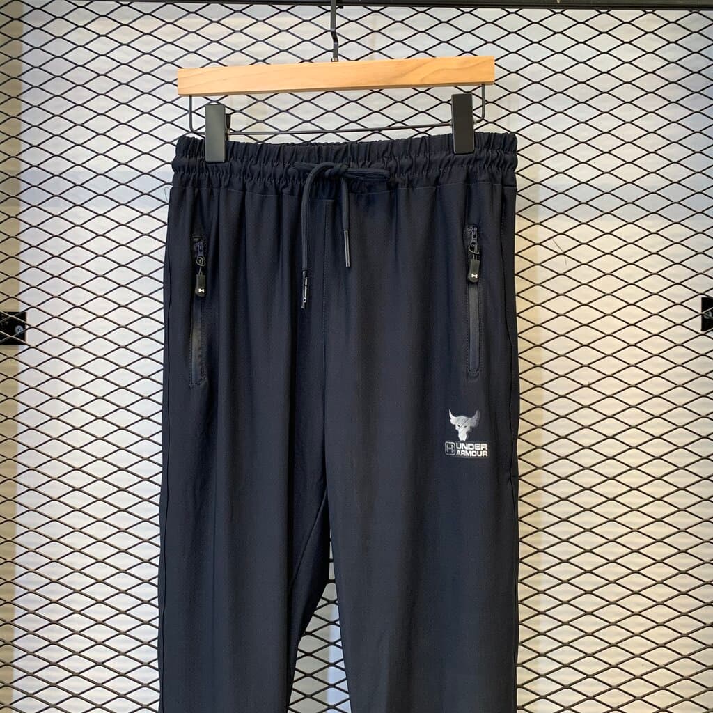 Under Armour Men's Tracksuit Bottoms - Navy Blue (S) 2