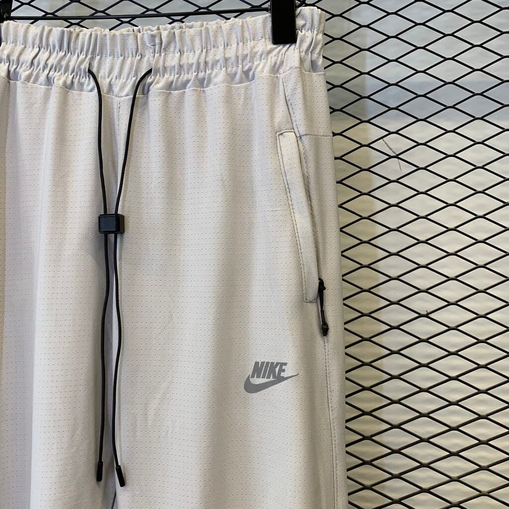 Nike Men's Tracksuit Bottoms - Off White (S) 3