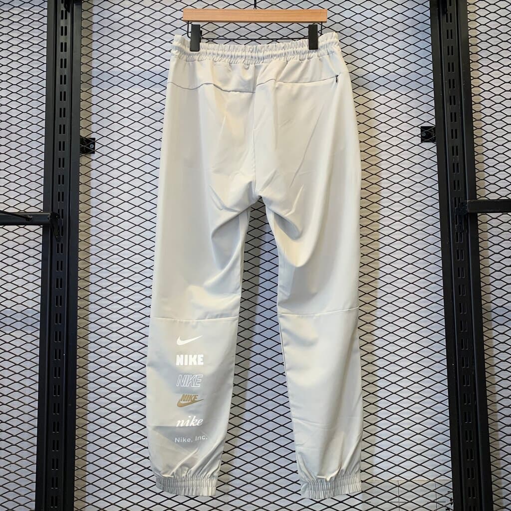 Nike Men's Tracksuit Bottoms - Off White (L) 5