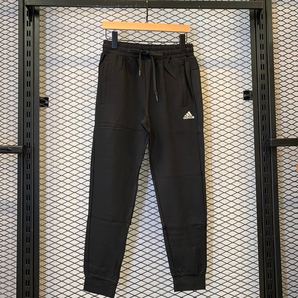 Adidas Men's Tracksuit Bottoms - Black (M)