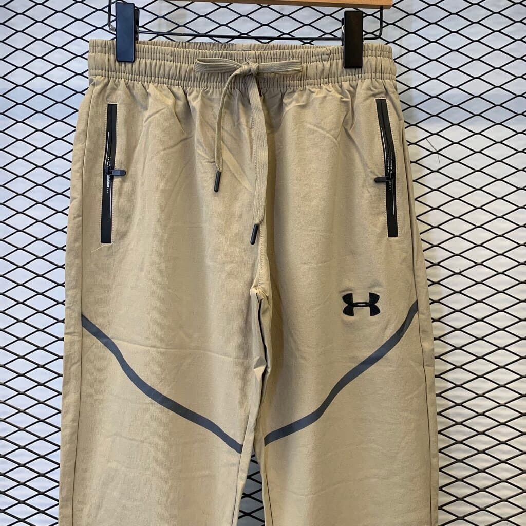 Under Armour Men's Tracksuit Bottoms - Beige (M) 3