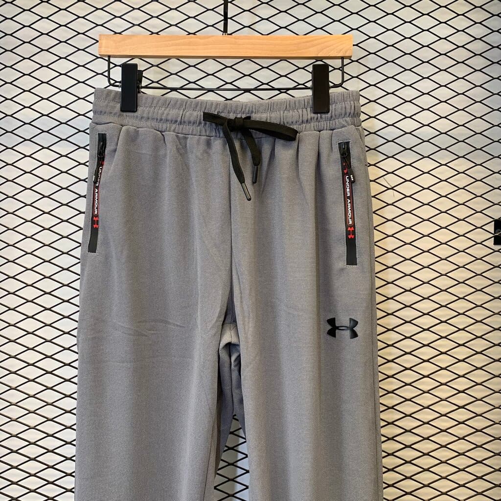 Under Armour Men's Tracksuit Bottoms - Gray (M) 3