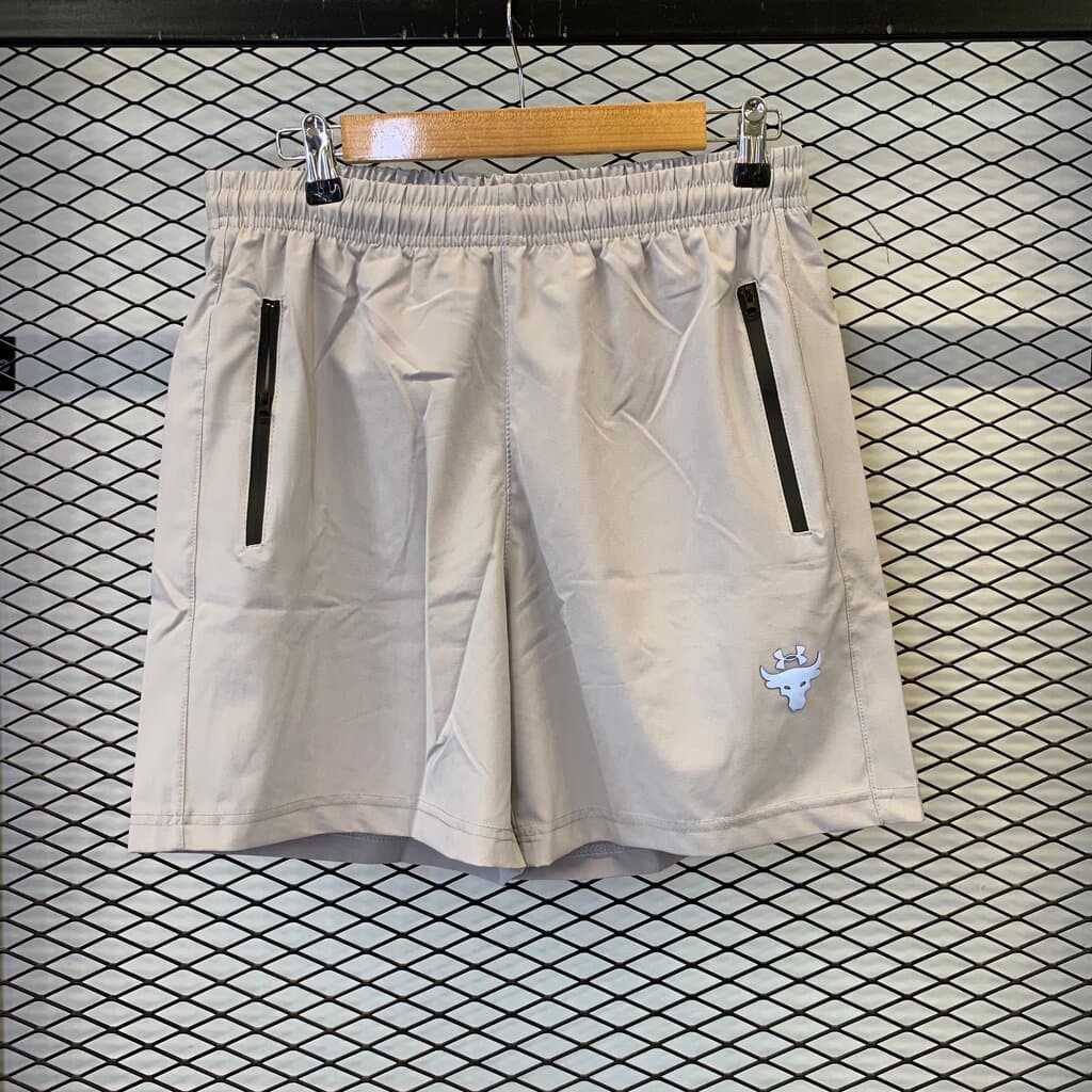 Under Armour Men's Athletic Shorts - Light Gray (L)